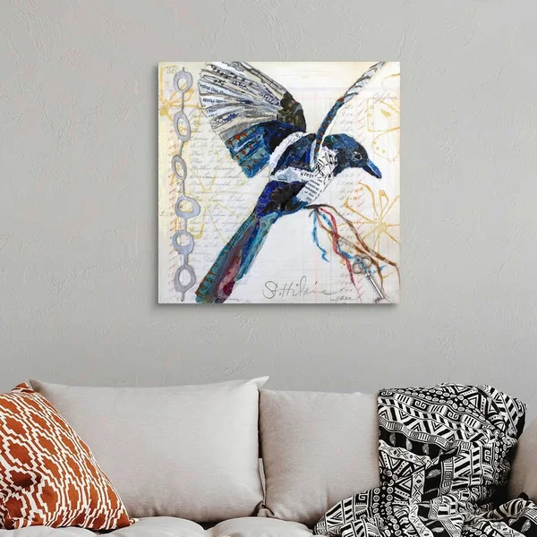 Happy Bird II, Canvas Wall Art, 30x30, Great Big Canvas