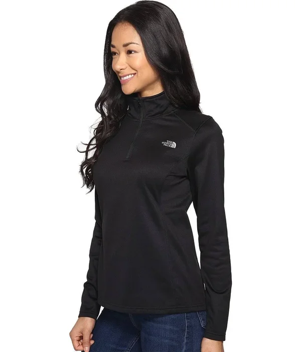 The North Face Women's Tech Glacier 1/4 Zip TNF Black, XL