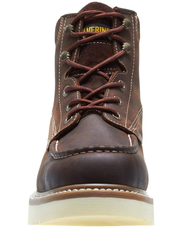 Wolverine Men's Loader 6in Wedge Work Boots - Brown