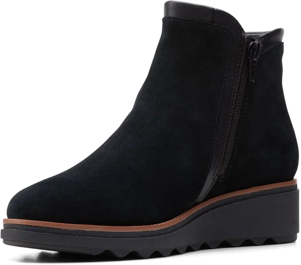 Clarks Sharon Heights 7.5 Women's Black