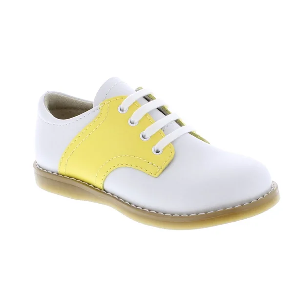 Toddler Boy's Footmates Cheer Oxford, Size 7.5 M/W - White