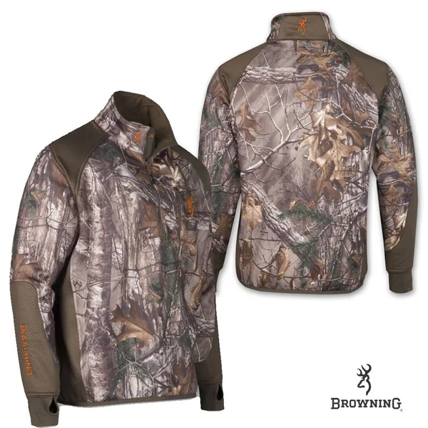 Browning Fleece 1/4 Zip Jacket Realtree Xtra Large