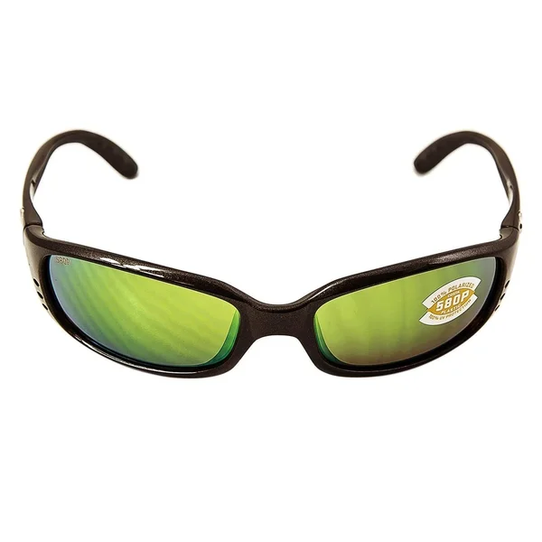 Costa Del Mar Brine Sunglasses Gunmetal - Green Mirror 580P