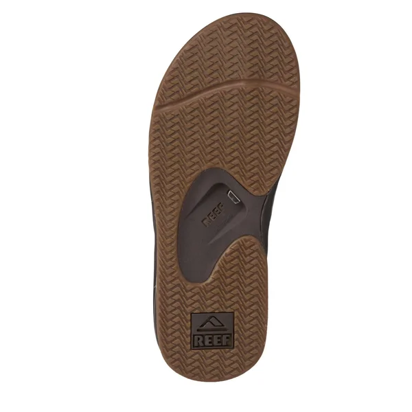 Reef Men's Leather Fanning Brown - 9