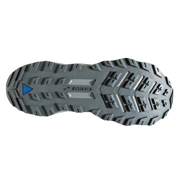 Brooks Running, Women's Divide Trail Shoes, Grey/Turbulence/Green