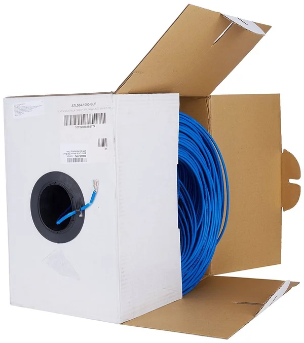 Belkin Cat5e Bulk Cable - 1000ft - Blue A7L504-1000-BLP
