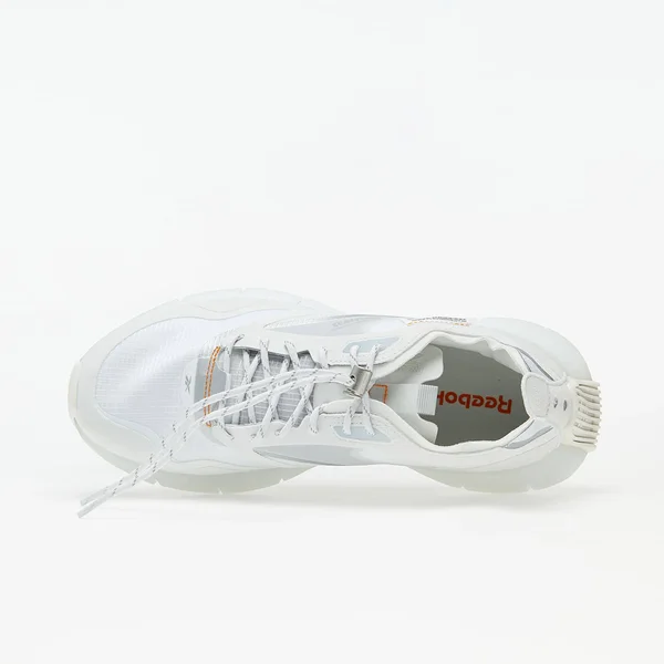 Reebok Zig Kinetica Horizon - True Grey 1, White, High Vis Orange - US 9 - Women
