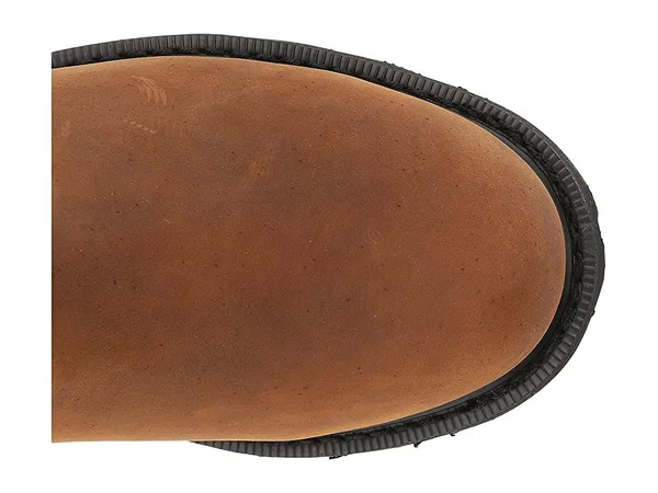 Carhartt Women's Bison Brown Waterproof Wellington Work Boots