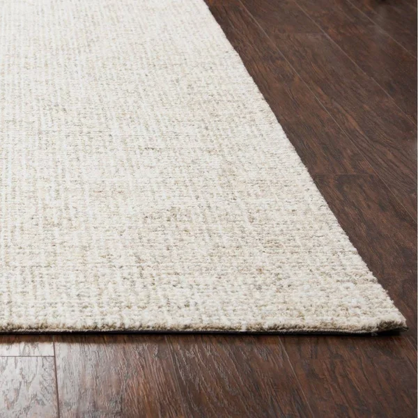 London Green 8& Round Hand-Tufted Rug- LD1002