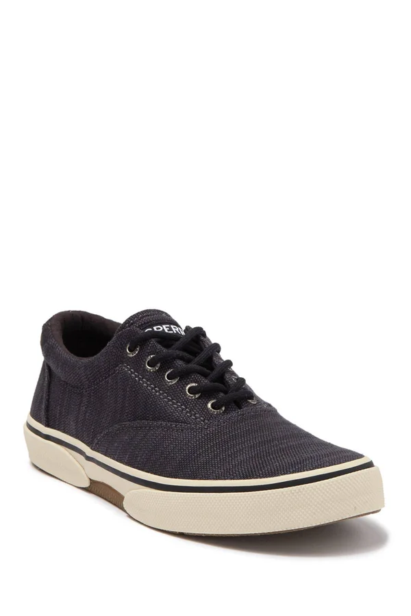 Men's Sperry, Halyard Sneaker, 16 M, Canvas, Peltz Shoes