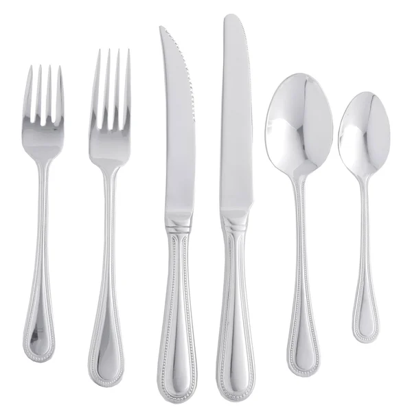 St. James 77 Piece Euro Bead Flatware Set - Service for 12