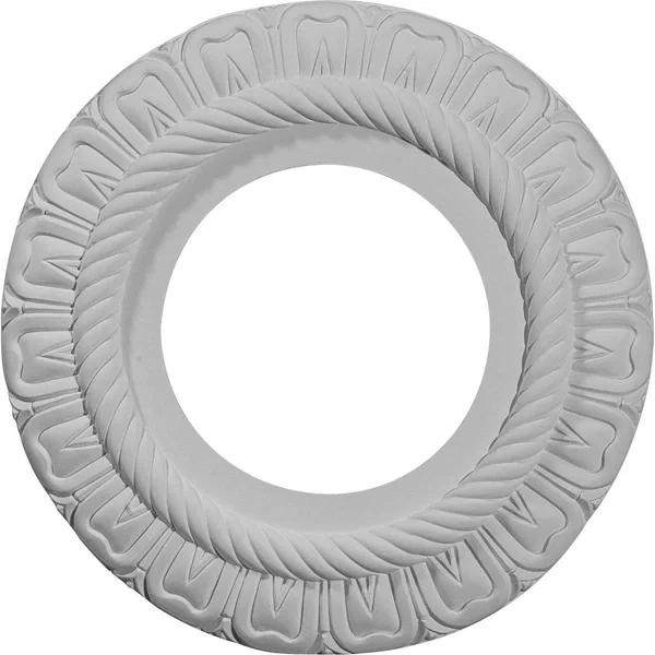 9x22OD x 4 1/2x22ID x 1/2x22P Claremont Ceiling Medallion (Fits Canopies Up to 5 5/8x22) - Hand-Painted Cloud Burst