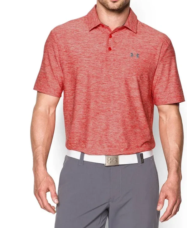 Under Armour Men's UA Playoff Polo - White, 4XLT