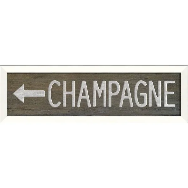 The Artwork Factory 18860 Swedish Champagne Decorative Sign