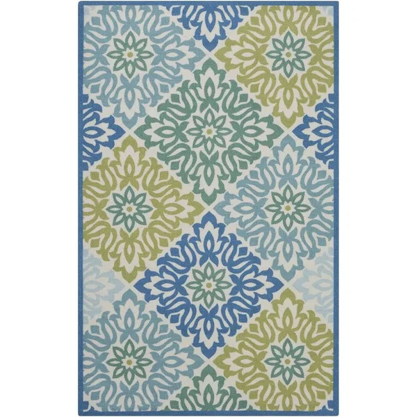 Copper Grove Perth Indoor/ Outdoor Area Rug - 2&3x22 x 8& Runner - Marine