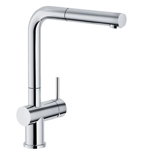 Franke FF3805 Active-Plus Pull Out Spray Kitchen Faucet Champagne