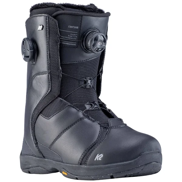 K2 Women's Contour Snowboard Boots Black 5