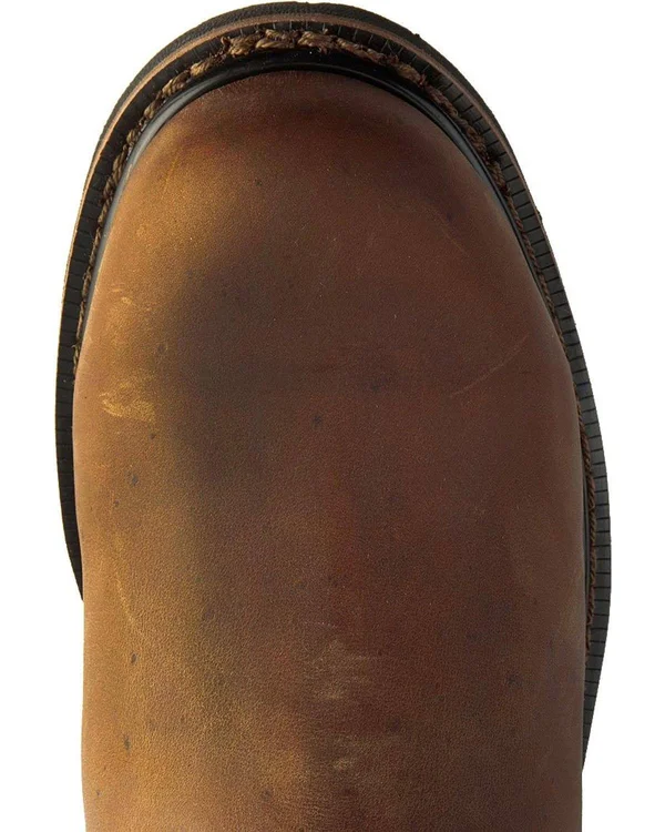 Justin Men's Worker II Pulley Composite Toe Work Boots - WK4630 - Size 8.5