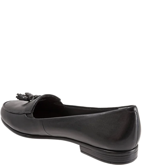 Trotters Leana - Women's Loafer Navy Tan - 7.5 Medium