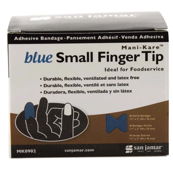 San Jamar MK0902 Mani-Kare Small Fingertip Bandages