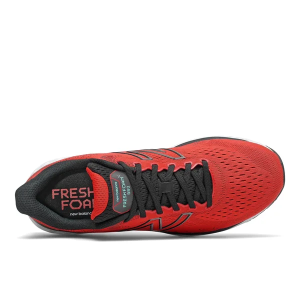 New Balance Men's Fresh Foam 880v11 - Red/Black (Size 8 wide)