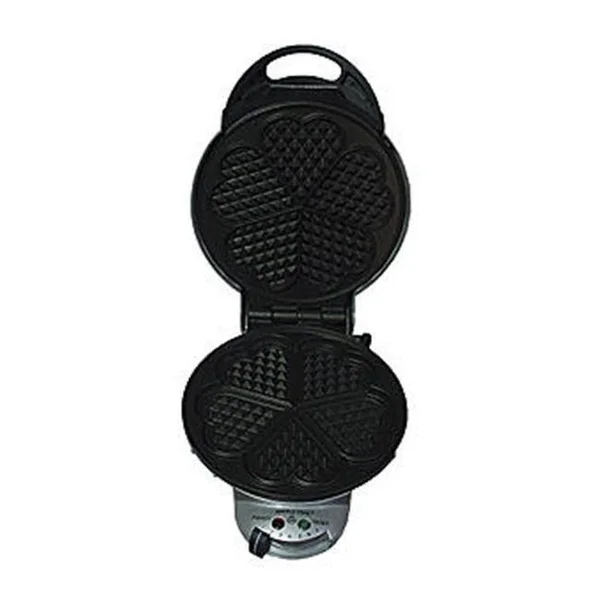 Bethany Housewares 340 Danish 5 of Hearts Waffler