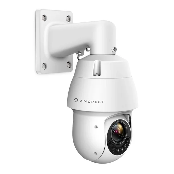 Amcrest UltraHD Wired Outdoor Dome PTZ PoE IP Security Speed Camera, Pan Tilt Zoom (Optical 12x Motorized) 328 ft. Night Vision