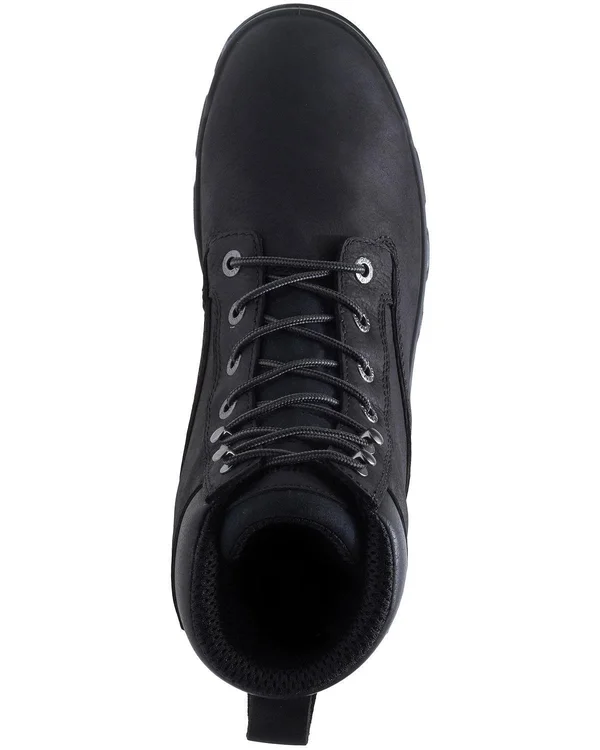 Men's Wolverine Chainhand Waterproof Steel Toe Work Boot - Size: 7, Black