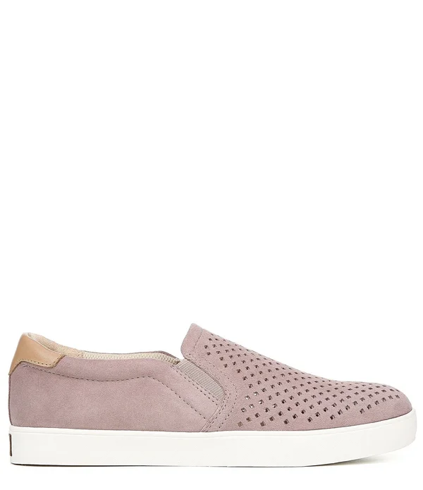 Women's Dr. Scholl&s Original Collection Scout Slip-On Sneaker - Size: 7.5, Bone Suede