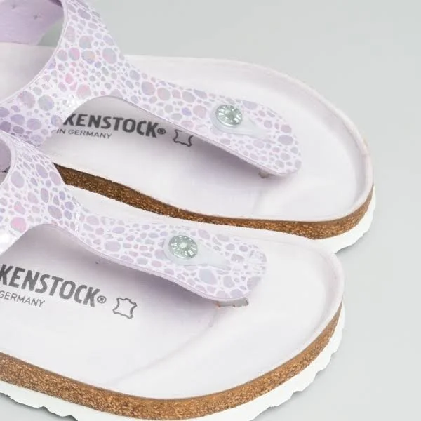 Birkenstock Gizeh BF Metallic Stones Lilac Womens Sandals 5 US