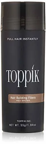 Toppik Hair Building fibers - Medium Brown, 1.94 Oz: Luxury Beauty