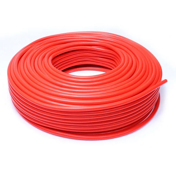HPS 1/8 inch (3mm) ID Red High Temp Silicone Vacuum Hose - 50 Feet Pack