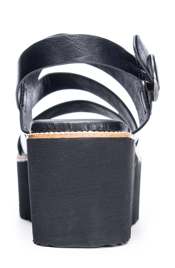 Dirty Laundry Pendulum Platform-Black 6.5