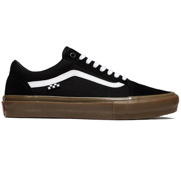 Vans Skate Old Skool Shoes - Black/Gum 4