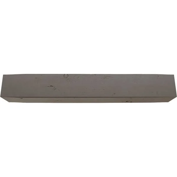 Ekena Millwork MANUKP06X10X48HD 6x22H x 10x22D x 48x22W Knotty Pine Faux Wood Fireplace Mantel, Natural Honey Dew