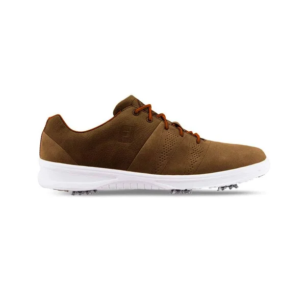FootJoy Men's Contour Series Golf Shoes 54054 - Brown - 13 - Wide