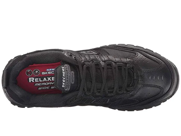 Skechers Men's Work Relaxed Fit Soft Stride Grinnel Comp Black