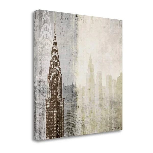 Tangletown Fine Art Edifice I by Tandi Venter, Giclee Print on Gallery Wrap Canvas, 35x22X35x22