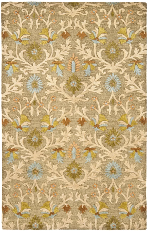 Safavieh Cambridge Area Rug, Moss/Multi: 9-ft x 12-ft