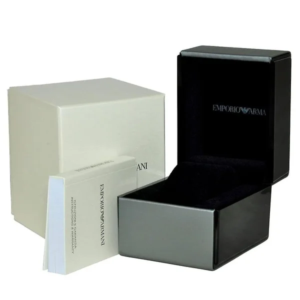 Emporio Armani AR11241 Mario Stainless Steel Watch