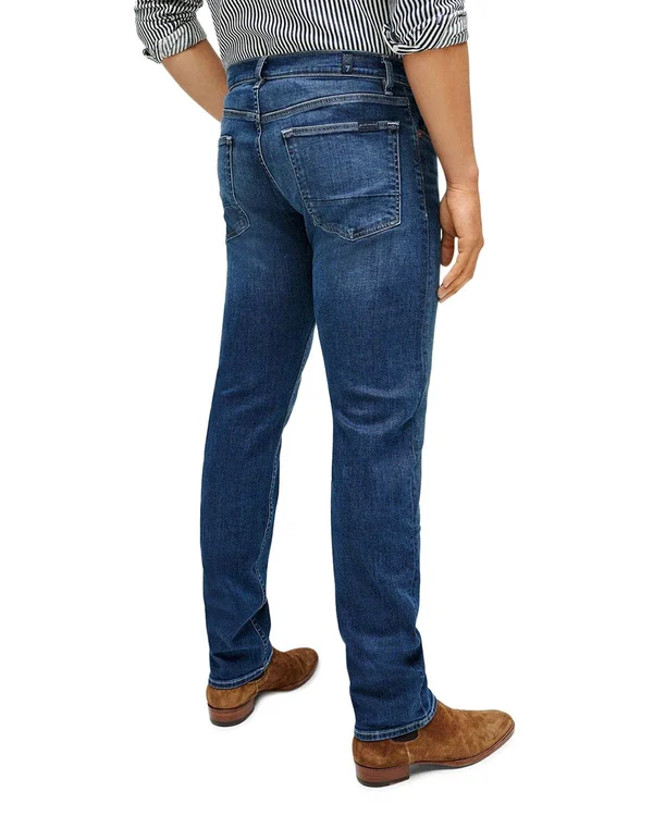 7 for All Mankind Men's 080 Slimmy - 29, New York Dark