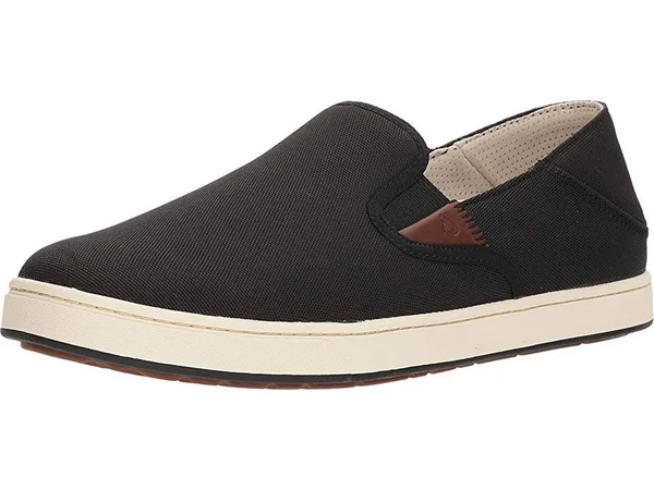 Olukai Men's Kahu - Black - Off White - 11.5