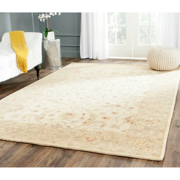 Safavieh Antiquity AT311C Ivory, Brown Rug 7&6x22 x 9&6x22 Oval