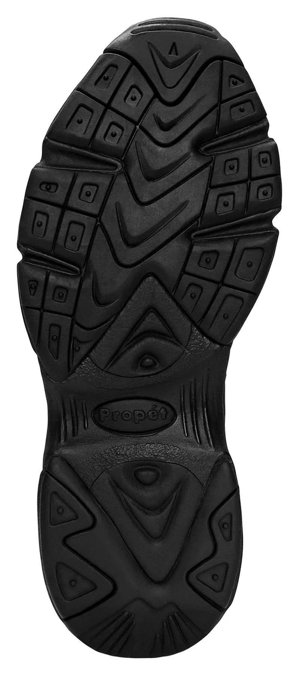 Propet Men's Stability Walker Shoe, Size: 7.5, Black