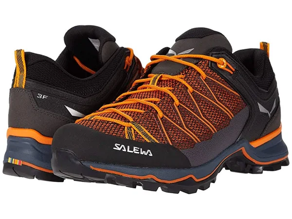 Salewa Men's Mtn Trainer Lite Boot - 7.5 - Ombre Blue/Carrot