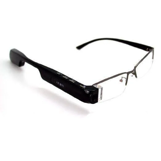 digiOptix 8GB Motus 1080p HD Video Bluetooth Hands-Free Smart Glasses