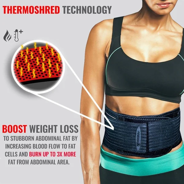 Iron Bull Strength The Shred Belt - Waist Trimmer Belt - Belly Fat