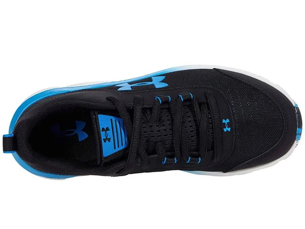 Under Armour Youth Assert 8 Running Shoes - Black, 5