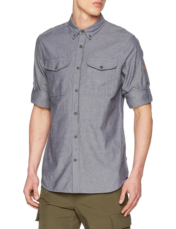 Fjallraven - Men's Ovik Chambray Shirt - Navy, S