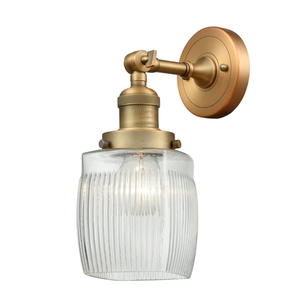 Innovations Lighting Colton 1 Light Sconce 203 BK G302 (Black)